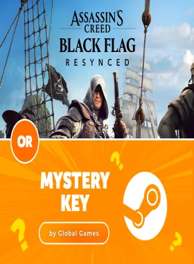 Assassin's Creed Black Flag Resynced EU Ubisoft Connect CD Key or Mystery Steam CD Key