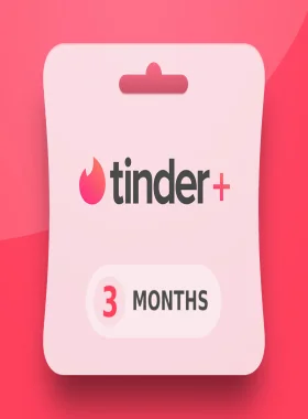 Tinder Plus - 3-Month Subscription Key PH