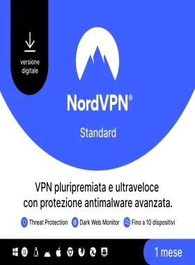 NordVPN Standard IT Key (1 Month / 10 Devices)