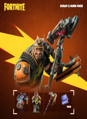 Fortnite - Scrap & Burn Pack DLC US XBOX One / Xbox Series X|S CD Key