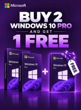 Windows 10 Pro x 2 (+1 Free)